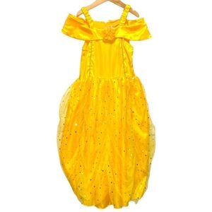 New Yellow Princess Halloween Costume With Accessories Set 5/6